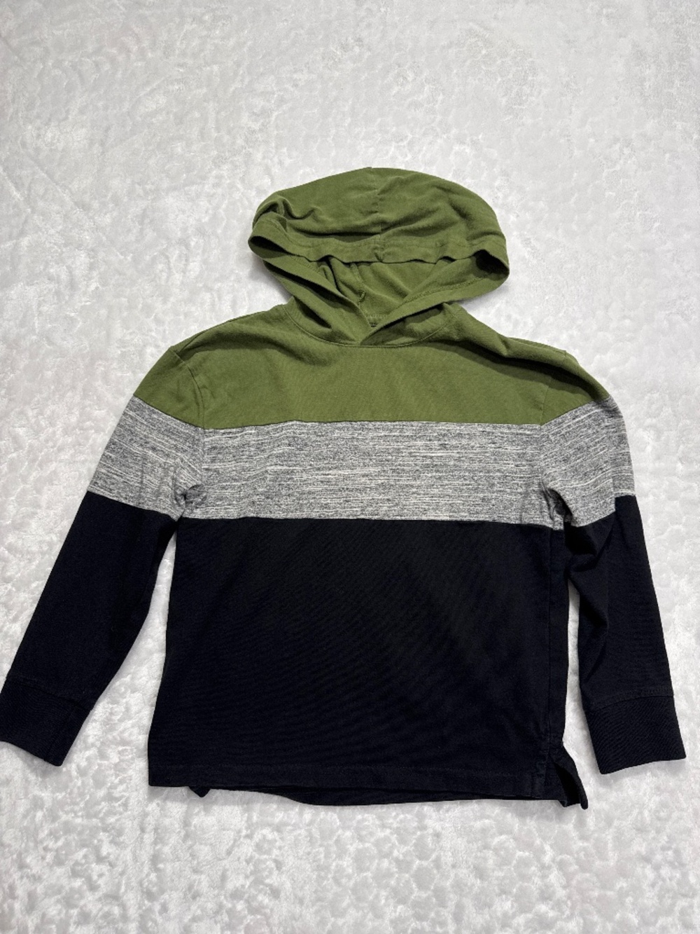Thereabouts hoodie multi color-block boys size 8